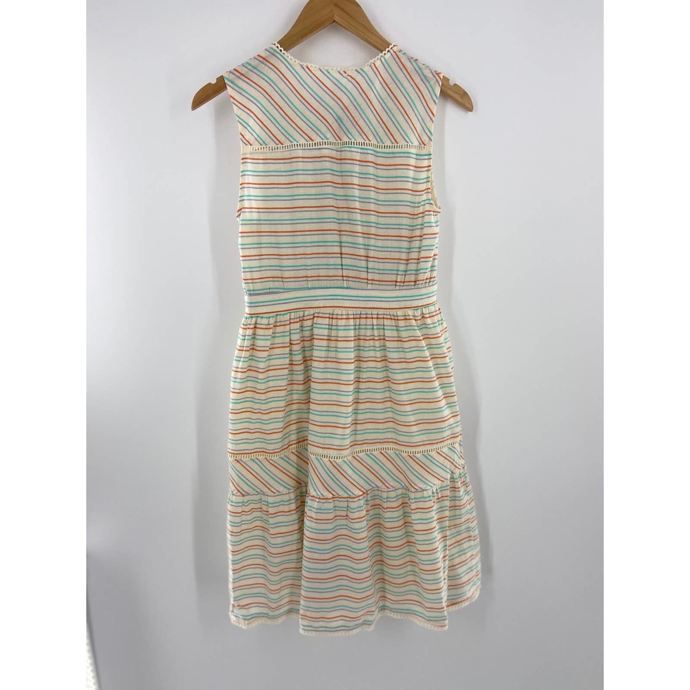dra Dress XS Stripes fit and flair sleeveless NWT - Picture 3 of 5